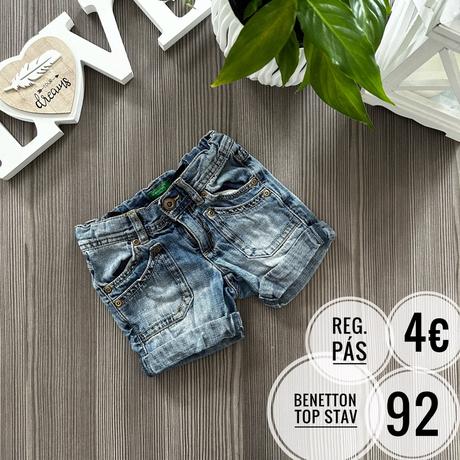 Kraťasky, benetton,92