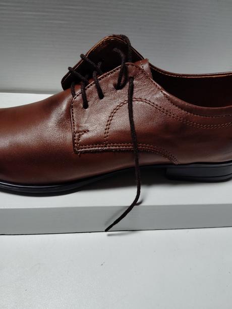 Kožené topánky do obleku, 38