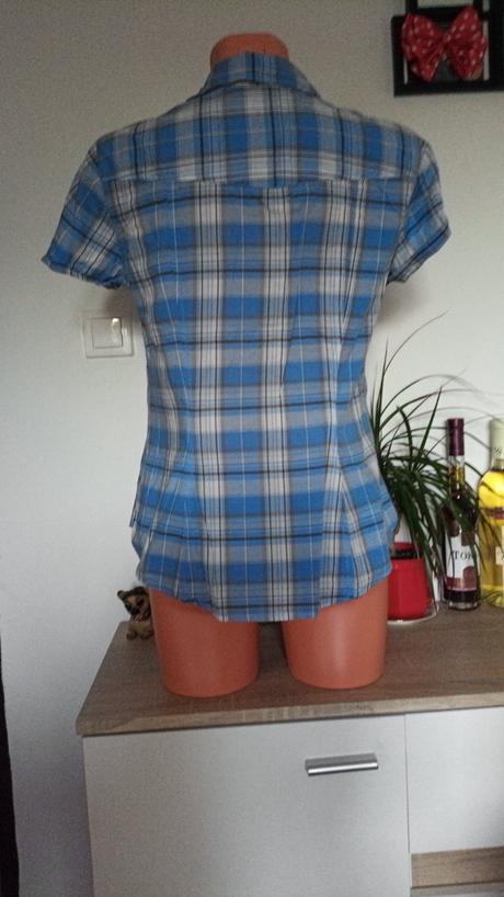 Karovaná košeľa v.40-m/l, h&m,40