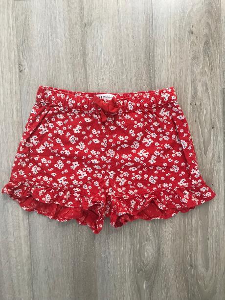 Dievčenské kraťase, h&m,110