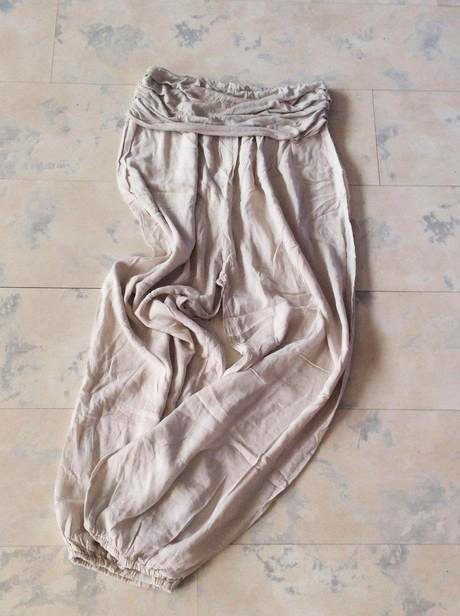 Luxusné turecké tenké nohavice, l