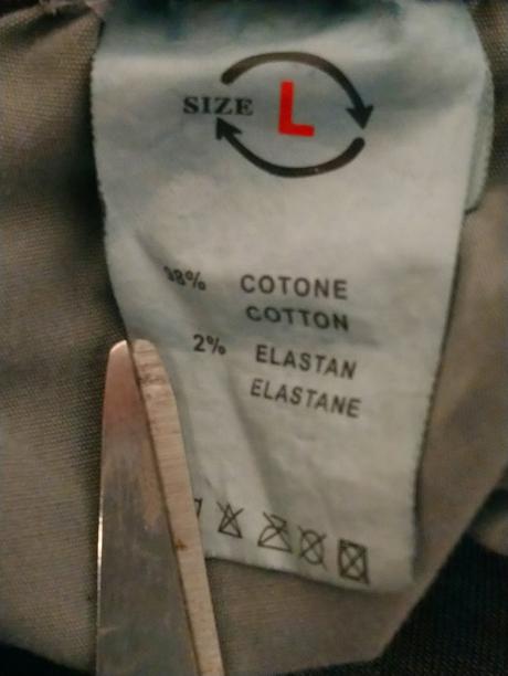 Dámske sivé elastické nohavice, ilaly, m/l, l