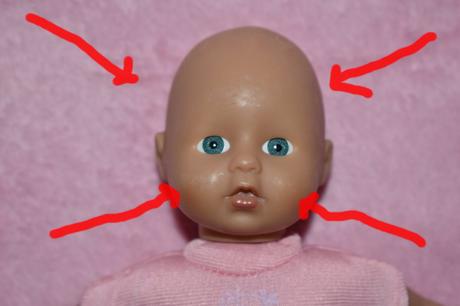 Poškodené bábiky,