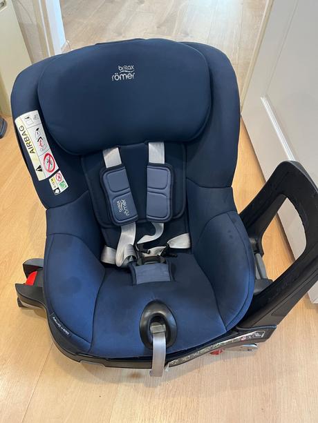Britax dualfix m-isize s letným froté potahom, britax