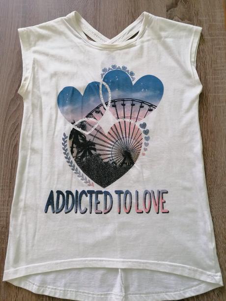 Srdiečkove tričko bez rukavov, 164