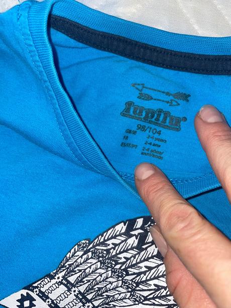 Tričko 98/104, lupilu,104