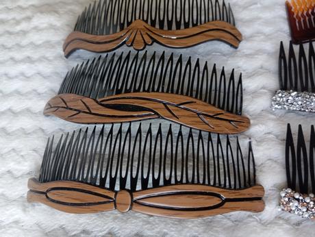 Hrebienky do vlasov ozdobné hrebene, 