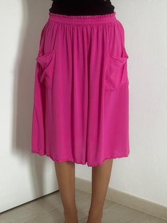 Ružová sukňa asos, xs