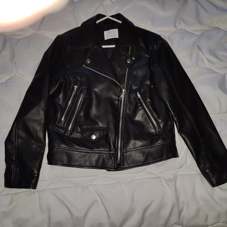 Koženkova bunda zara veľ 11-12 r top stav, zara,152