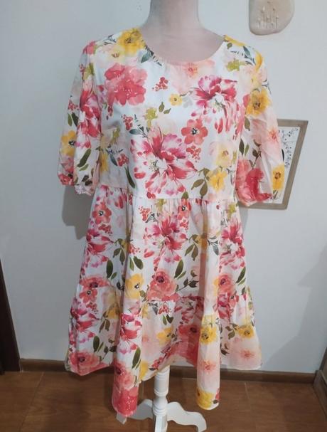 Kvetovane šaty, mohito,36