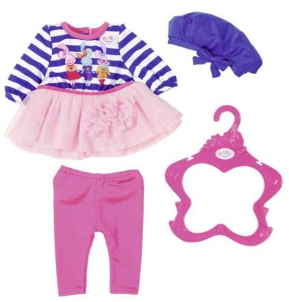 Baby born šatôčky s čiapkou 43 cm, 