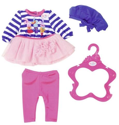 Baby born šatôčky s čiapkou 43 cm, 