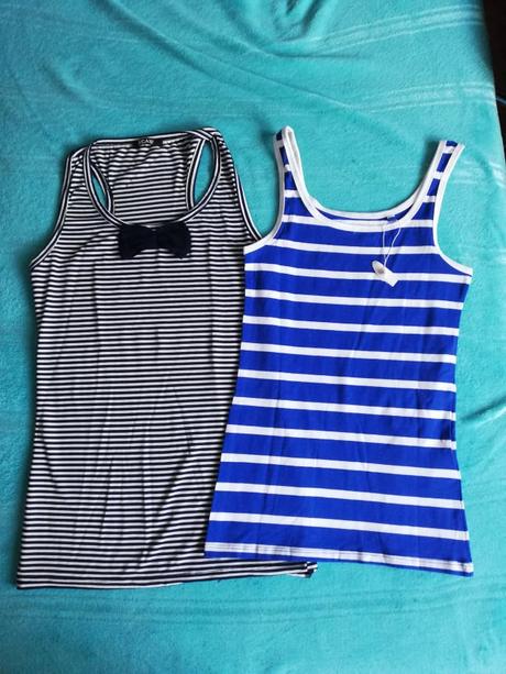 Dievčenské/dámske tričká 7ks, f&f,xs