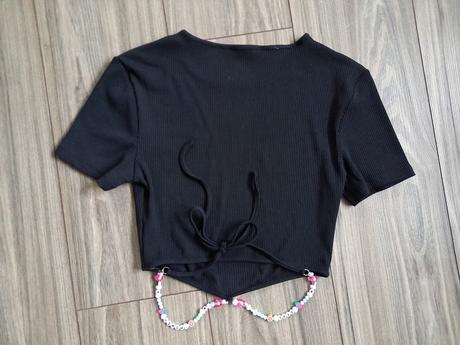 Tričko crop top, new yorker,xs