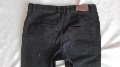 Detské čierne rifle, bonprix,152