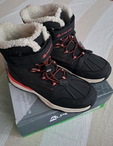 Zimná dievčenská obuv 35, alpine pro,35