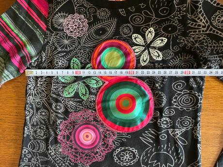 Tričko desigual s mandalami 134/140, desigual,134