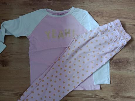 Pyžamo s hviezdičkami 134/140, kik,140