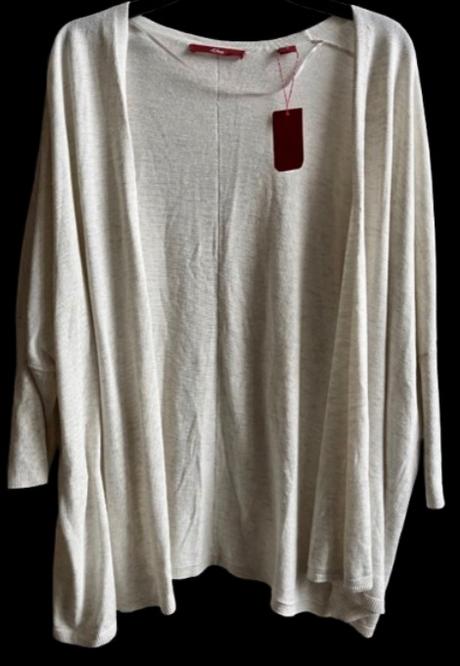 S.oliver smotanový kardigan vel.s-m-l, s.oliver,l / m / s