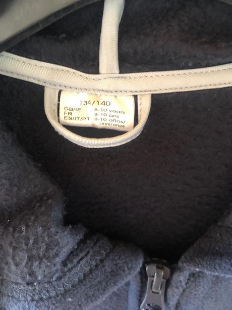 Flisova mikina 134/140, 134