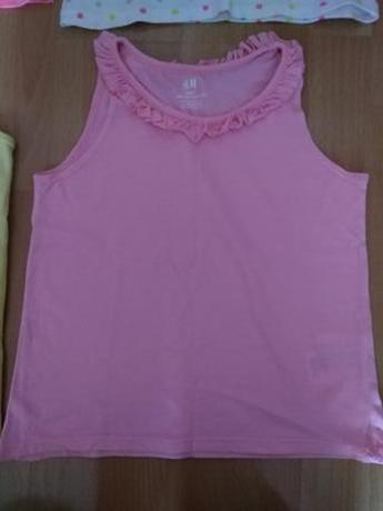 Tielka 4ks hm (116/122/128-malo nosene, h&m,116