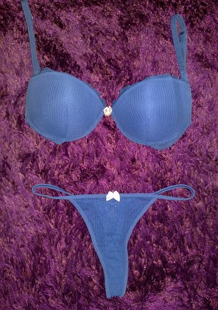 Tmavomodra talianska supravicka intimissimi, m