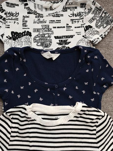 Tričká veľ.134/140, h&m,140