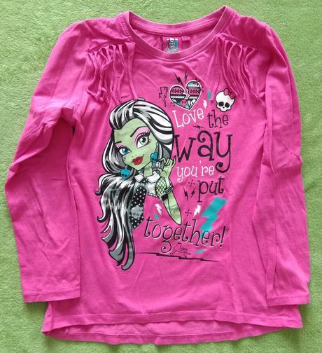 Tričko monster high, 140