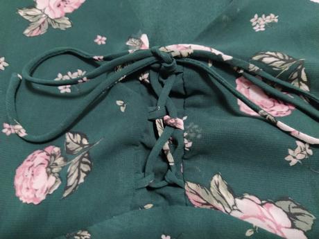 Ľahká kvetovana blúzka., h&m,34