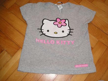 Tričko hello kitty, h&m,110