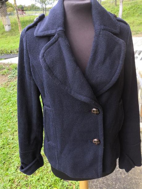Dámsky kabát, denim,s