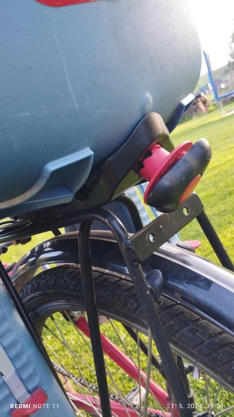 Detská sedačka na bicykel,