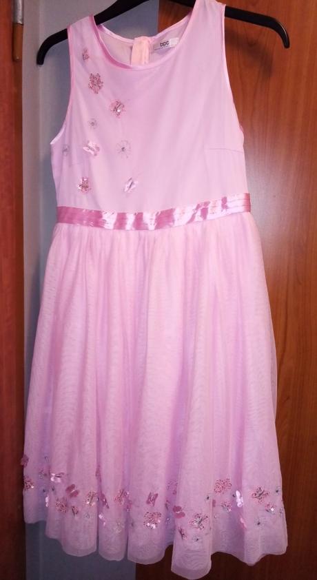 Slávnostné motýlikové šaty, bonprix,146