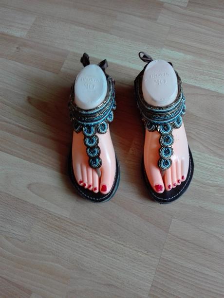 Kožené sandále, 37