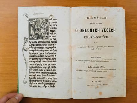 Tomáše ze štítneho knížky šestery o obec. (1852),