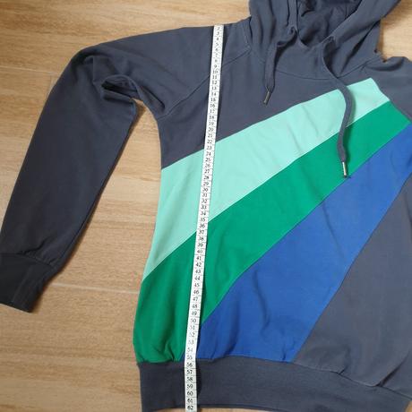 Mikina dámska s vreckami a kapucňou, m