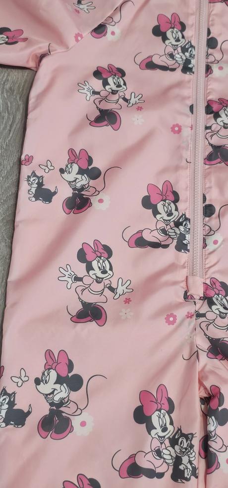Prechodný overal ružový minnie mouse, disney,92