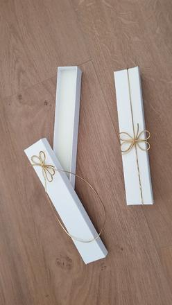 Darcekova krabicka na naramok, retiazku, 