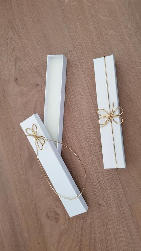 Darcekova krabicka na naramok, retiazku,