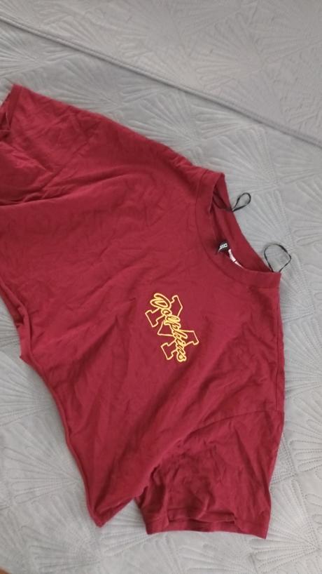 Over size tričko cropnuté, h&m,m