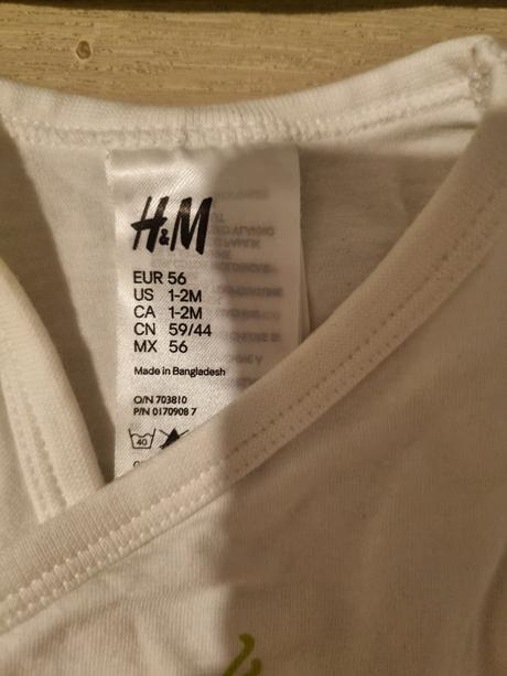Letný komplet, h&m,56
