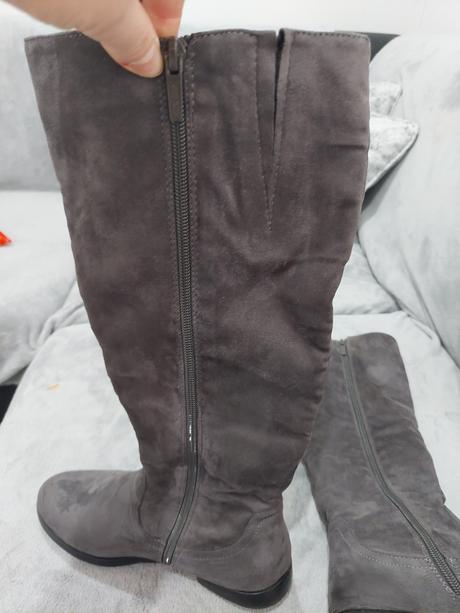Semišová cizmy, 38
