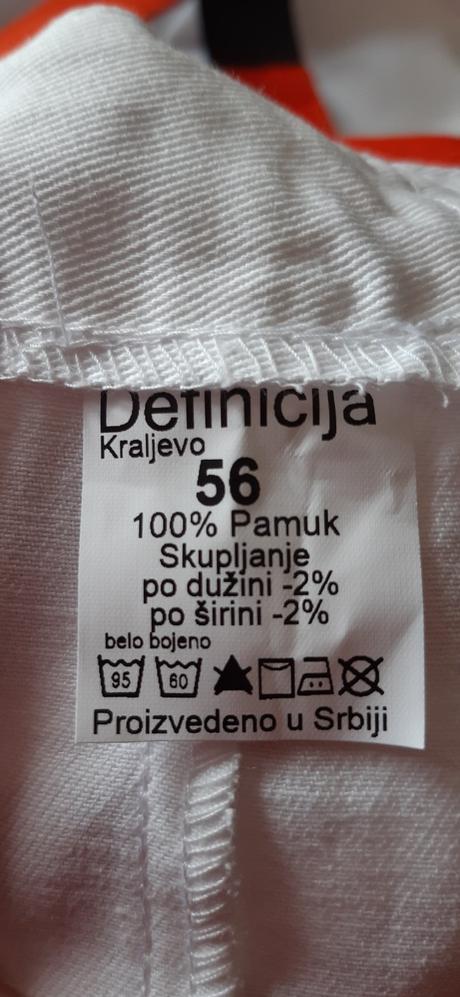 Nové pracovné nohavice vel.56, 56