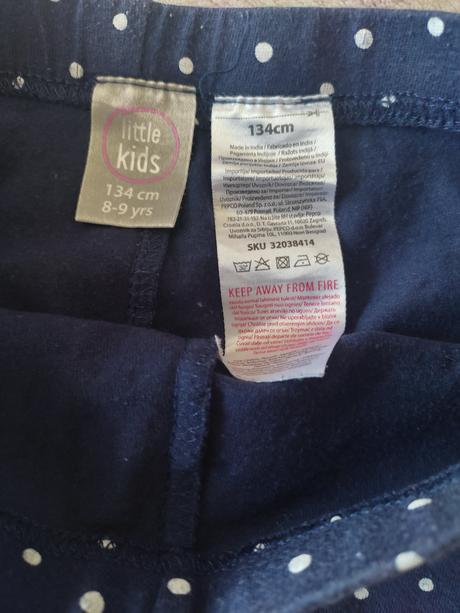 Bodkované legíny, pepco,134