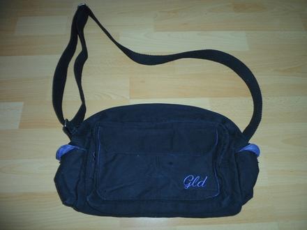 Cierno - fialova crossbody taska, 