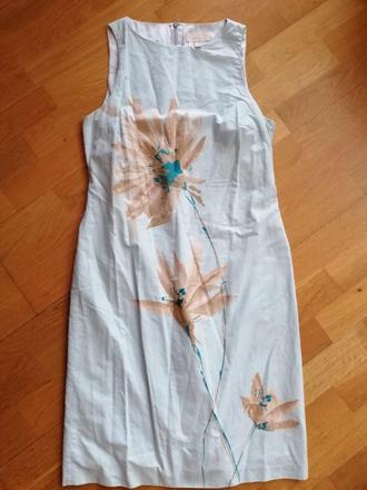 Bledomodré letne saty, 42