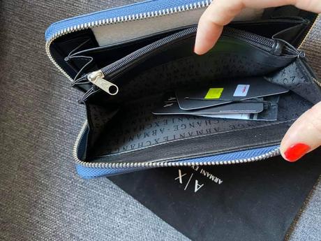Armani peňaženka, armani