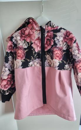Softshellová bunda s flísom/ softselový kabát, 104
