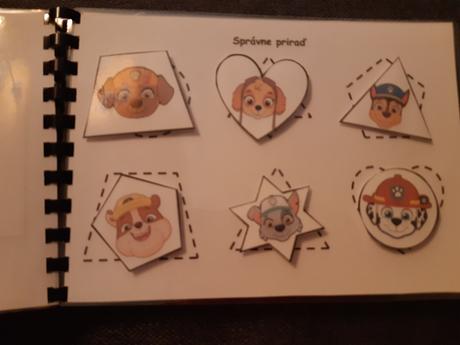 Paw patrol zosit s aktivitami, 