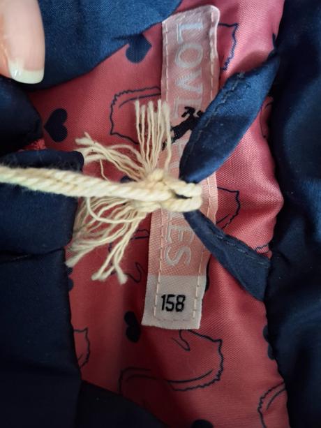 Dievčenská tmavomodrá vesta  -active touch., active,158